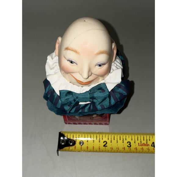RARE Miniature Enesco Humpty Dumpty In-A-box Kitschy Vintage Read! - Picture 12 of 12